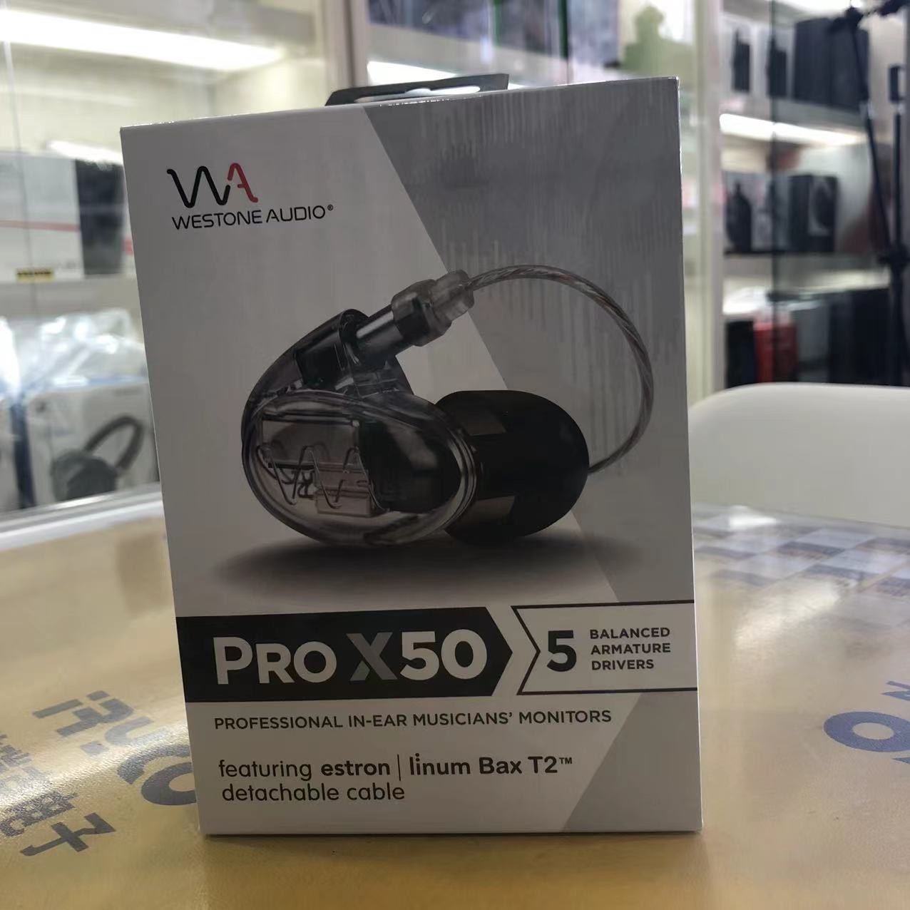 威士顿音频Westone Audio Pro X50 威士顿入耳式五动铁耳机