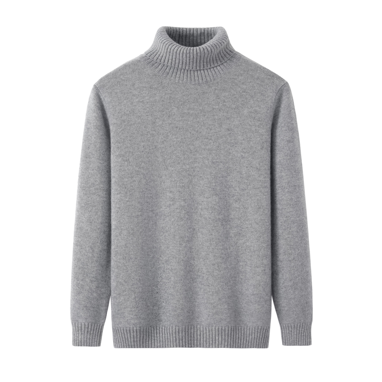 容昇祥鄂尔多斯市原产地容昇祥男士山羊绒双纱加厚樽领套衫