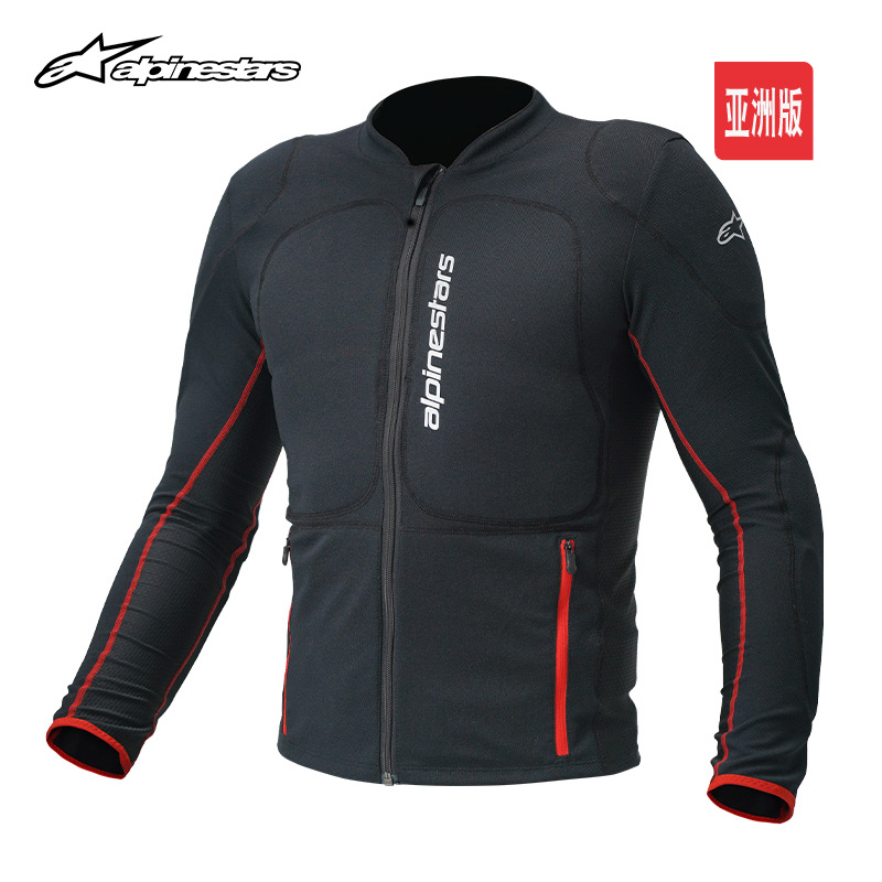 【大秦装备】a星alpinestars摩托车骑行服修身网眼服软护甲衣防摔
