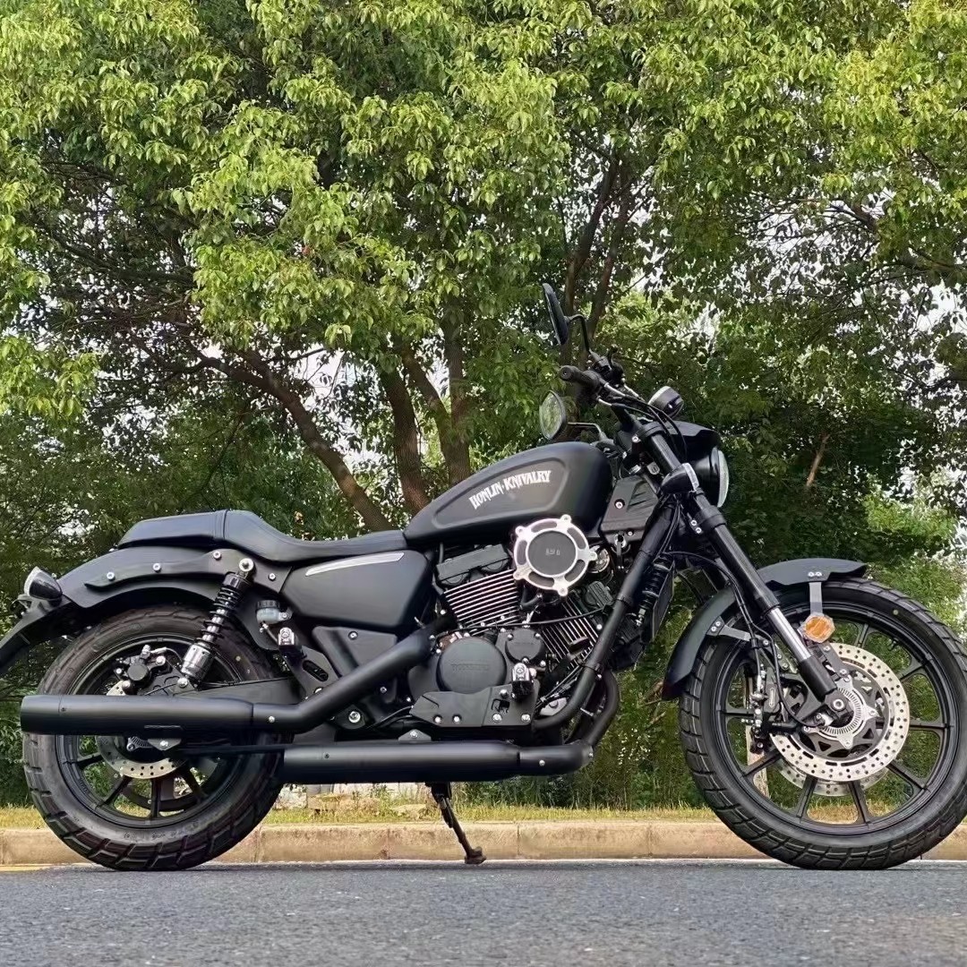 复古机车复古摩托车义骑V8复古摩托车机车复古摩托车v8新手入门