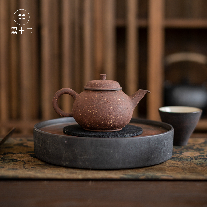 器十二紫砂小茶壶｜于秉右作品纯手工功夫茶具100ml