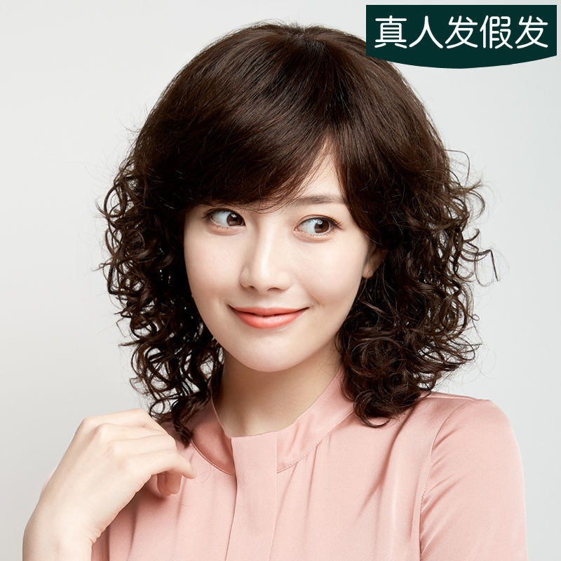 【冬季专属-时尚长发-羊毛卷】假发女长卷发全头套真人发丝羊毛卷