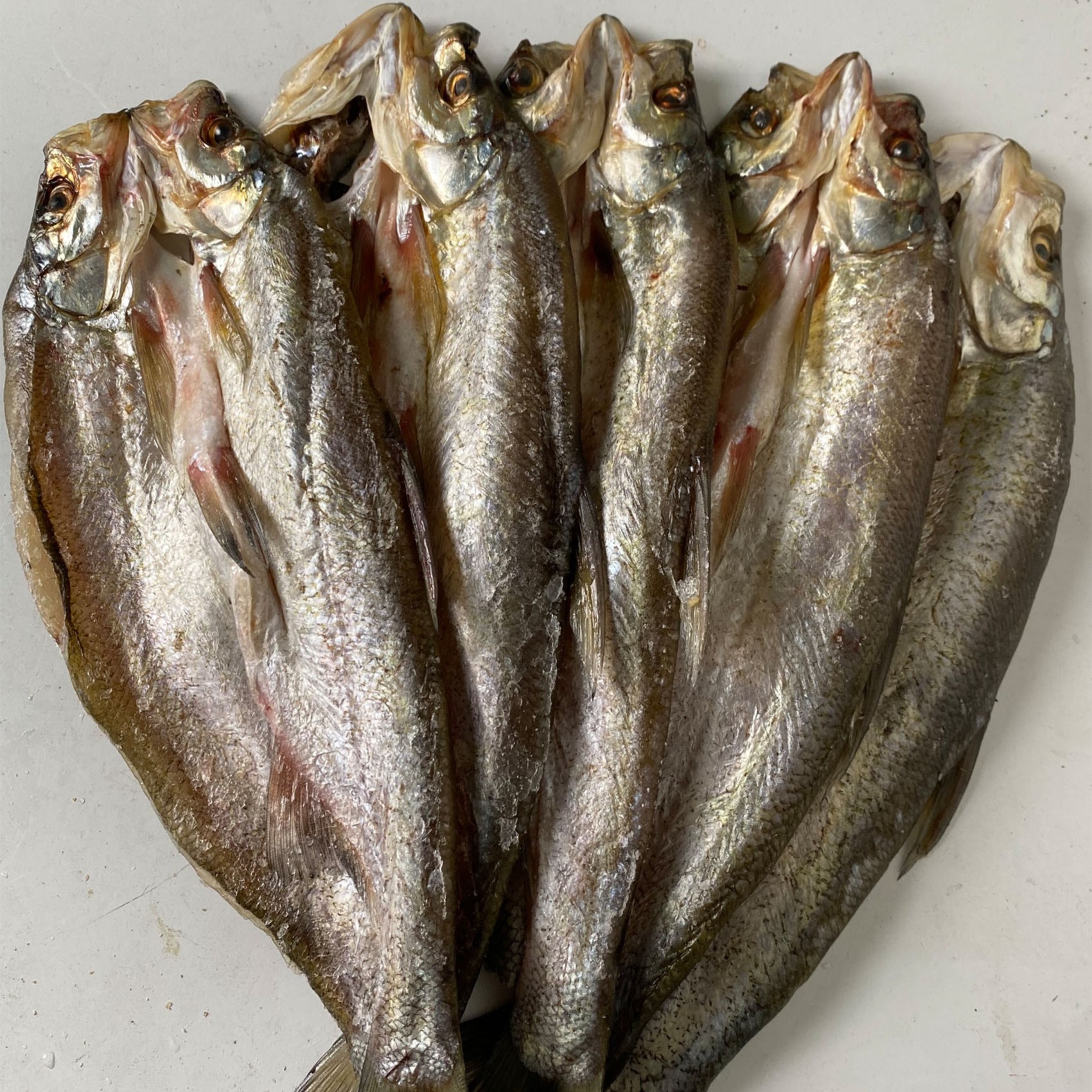 5条包邮湖北农家风干刁子鱼腌制翘嘴鱼