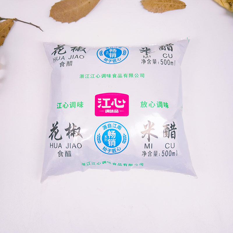 浙江温州江心海螺花椒米醋纯酿陈醋香醋酱油醋500ml一斤多省包邮