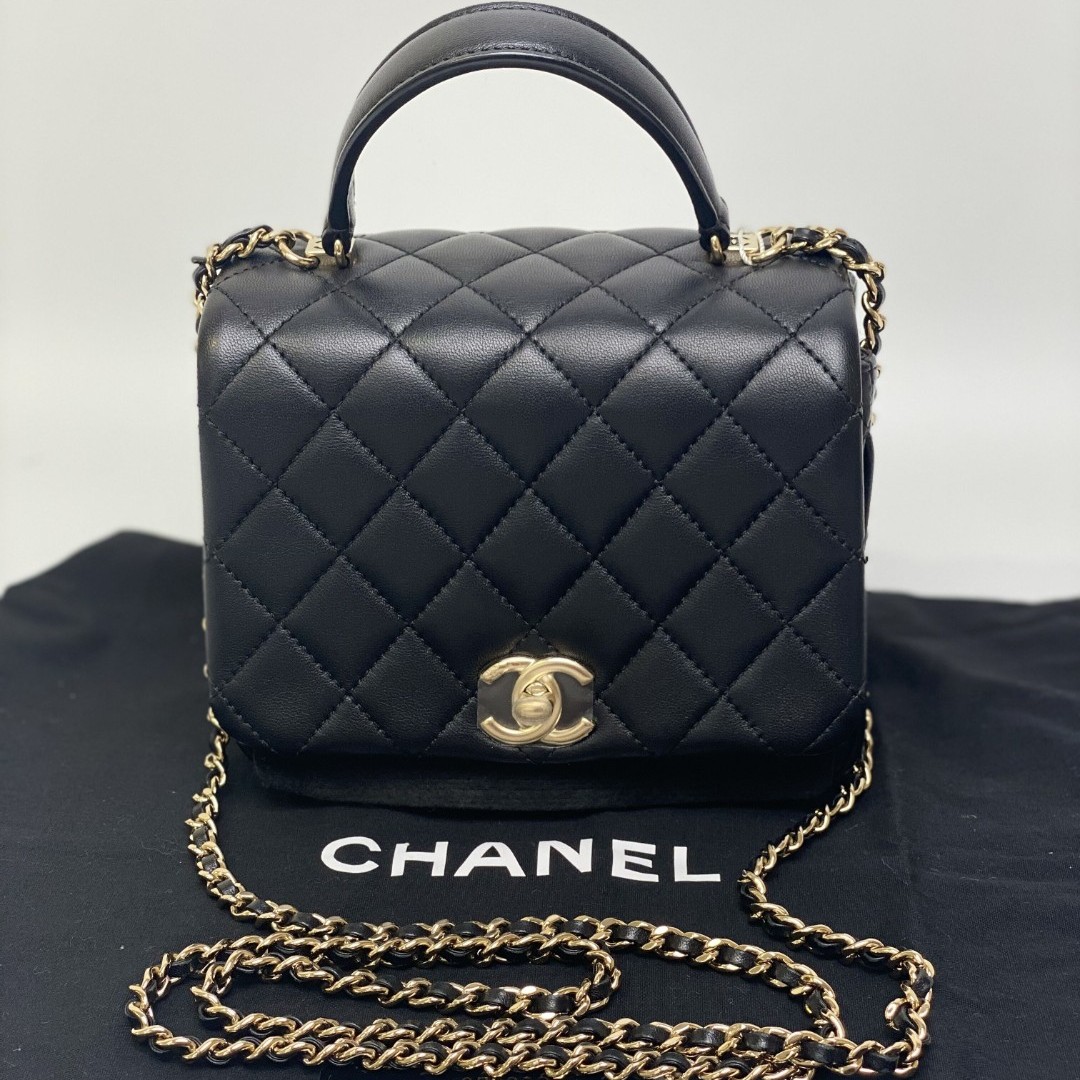 99新 Chanel/香奈儿 古有/香奈儿风琴包/98新/9894