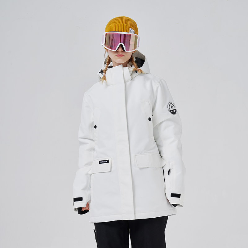 @2022新款滑雪服女上衣韩单板双板防风防水保暖夹棉工装滑雪冬季