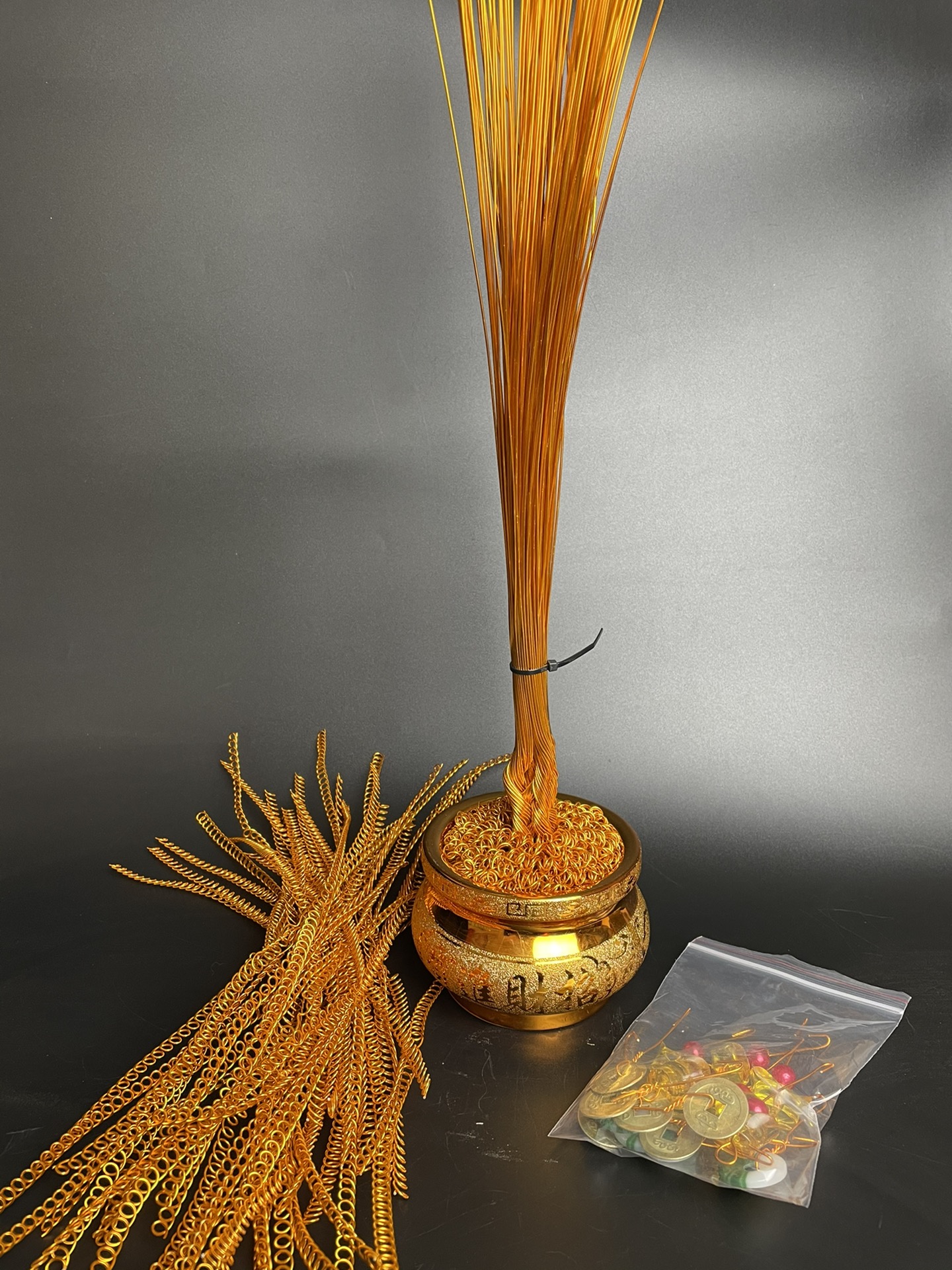 步步高升款发财树材料包