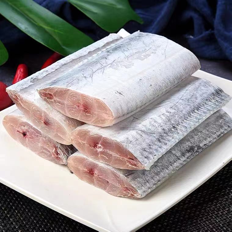 连云港发货  新鲜速冻带鱼段 冷冻香煎鲜嫩鲜冻7包（每包500克）