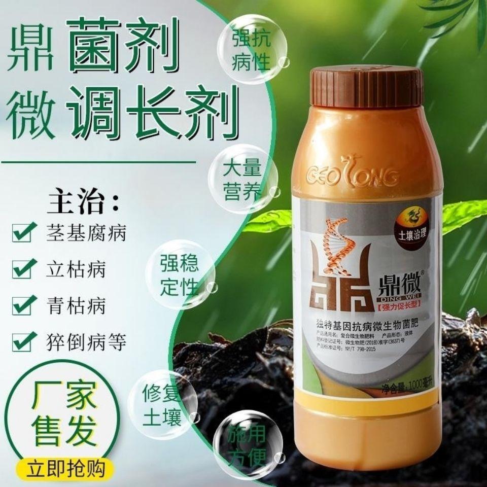 【正品】广东植物龙鼎微微生物菌肥有效活菌素≥18亿改善土壤促进