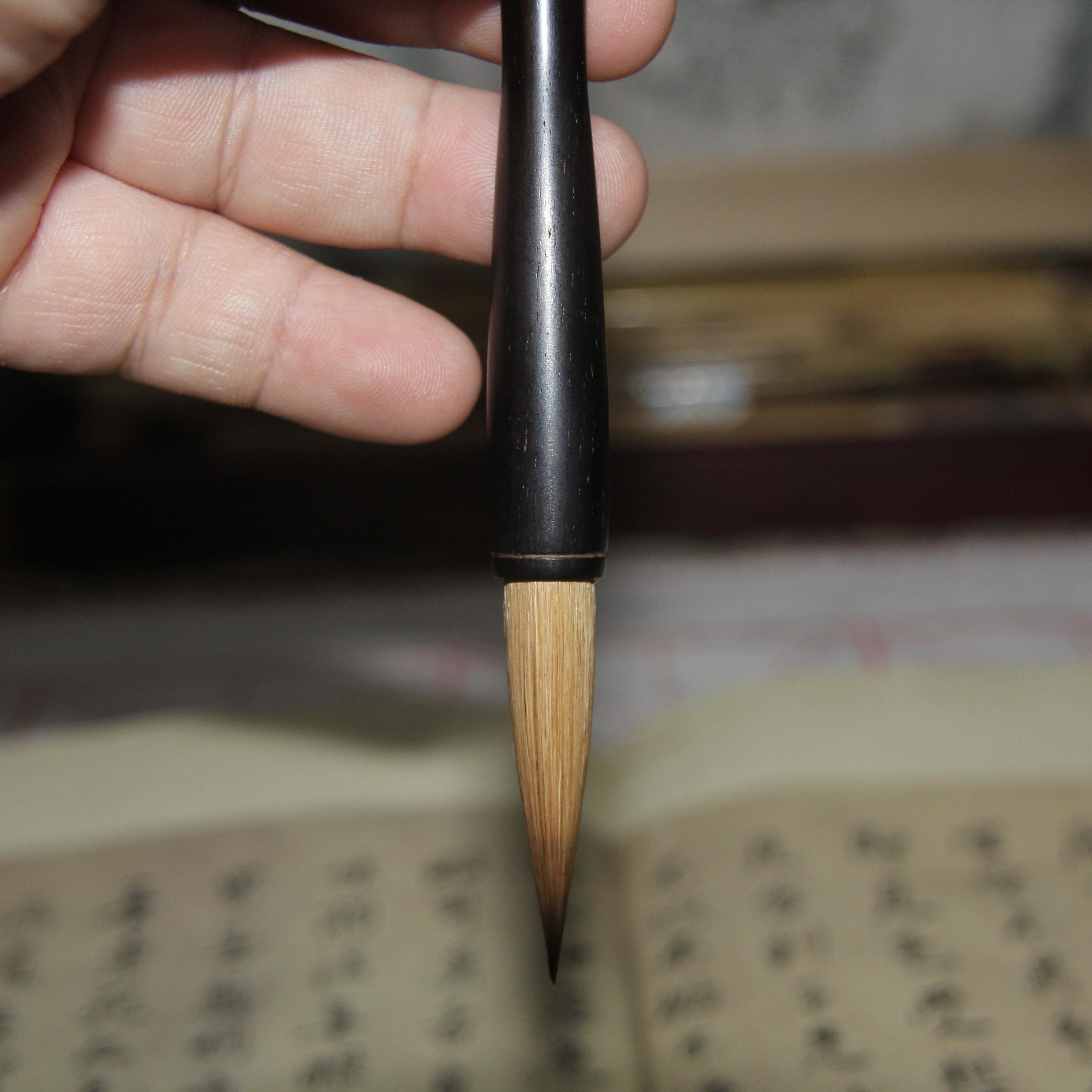 纯狼御笔 （行家毛笔）湖笔高端毛笔行书毛笔