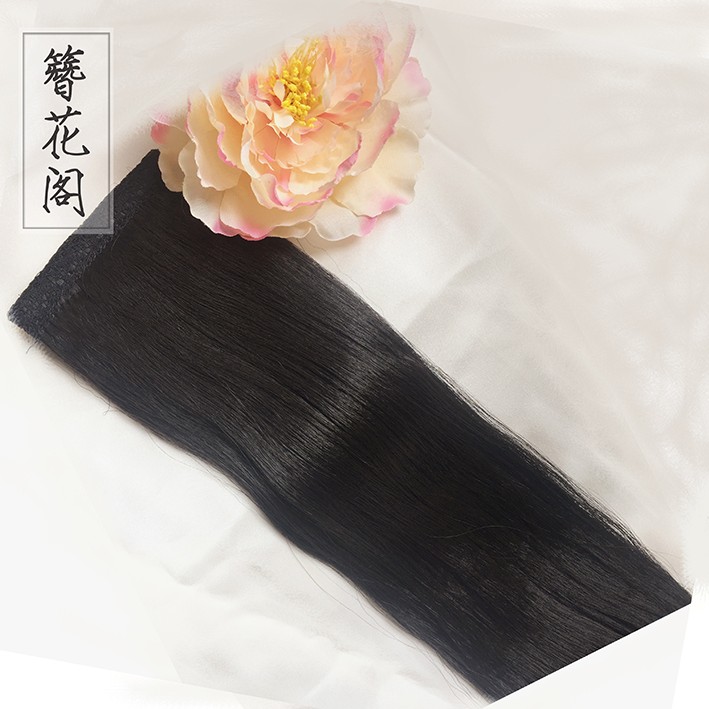 超级好用的汉服古装造型假发片