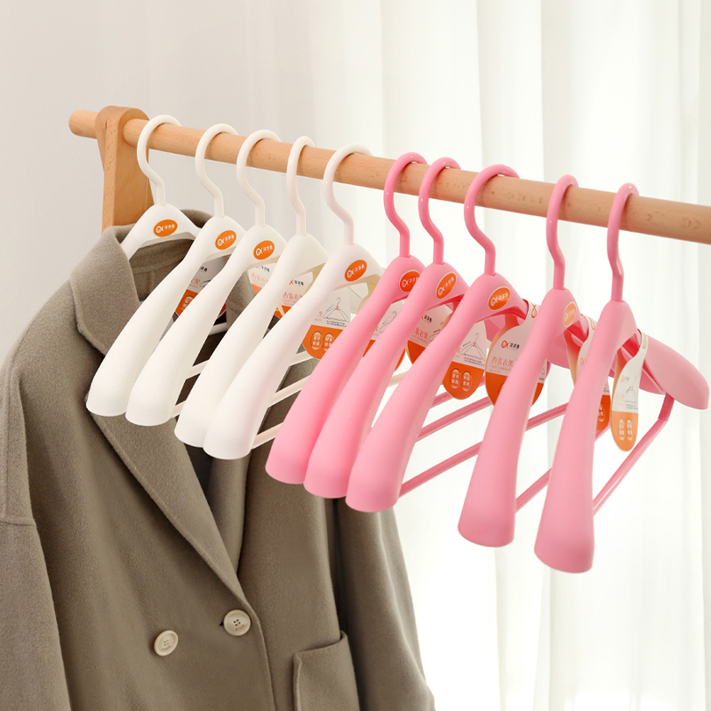 新款衣架塑料旋转宽肩西装裙裤子重大衣外套装衣挂无痕不起包加厚