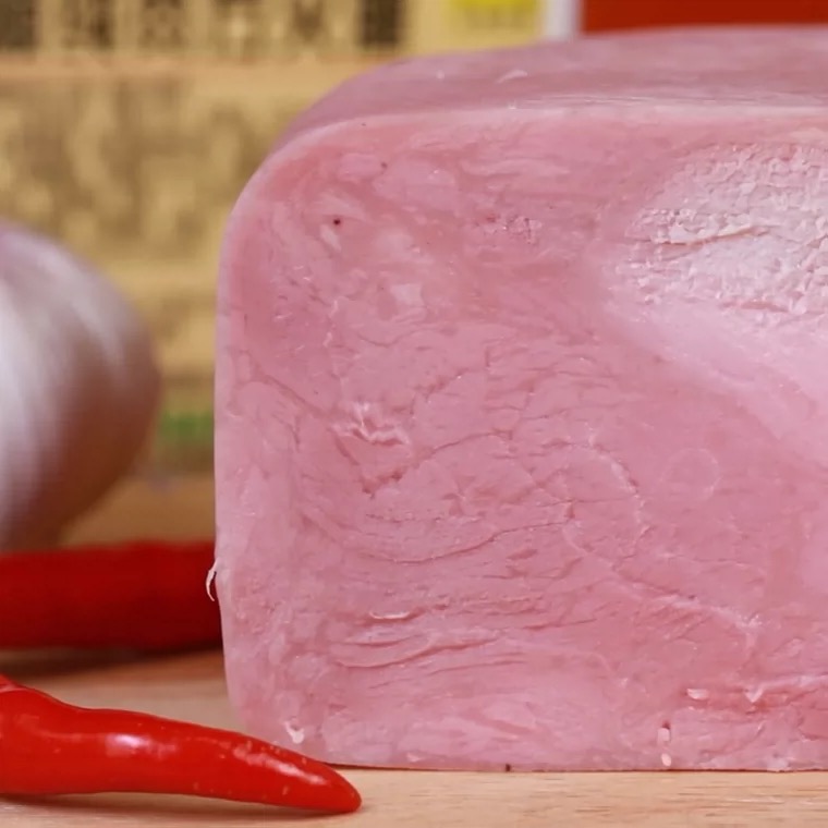 国顺天津 国顺方火腿 即食切片火腿肠 1/3个装 包邮     大肉块