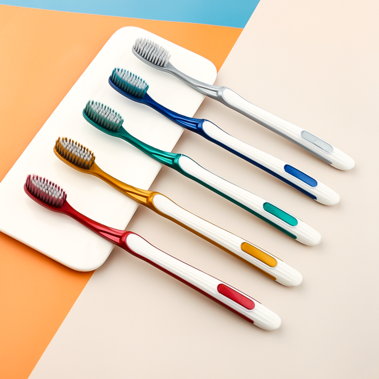 十支装贝德玛牙刷成人软毛可拆卸式外出居家