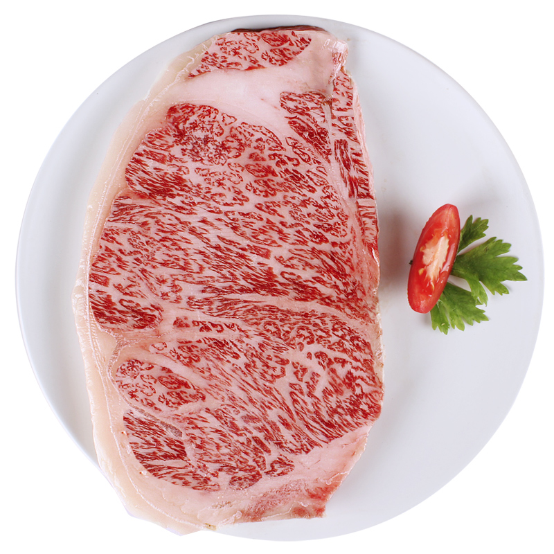 澳洲原切和牛眼肉雪花牛排400g（俗称M12）霜降牛肉非日本A5牛排