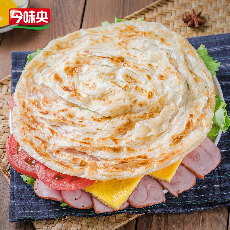 【DMJ】今味央早餐手抓饼80g省钱风速冻好吃极速发货原味速食半成品