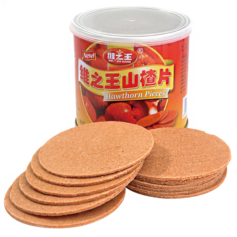 维之王山楂片268g 咀嚼大片宝宝休闲酸甜怀旧零食 山西特产