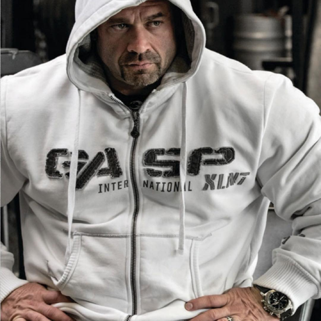 GASP 1.2磅 力量训练帽衫卫衣(健身撸铁运动）外套宽松加绒220449