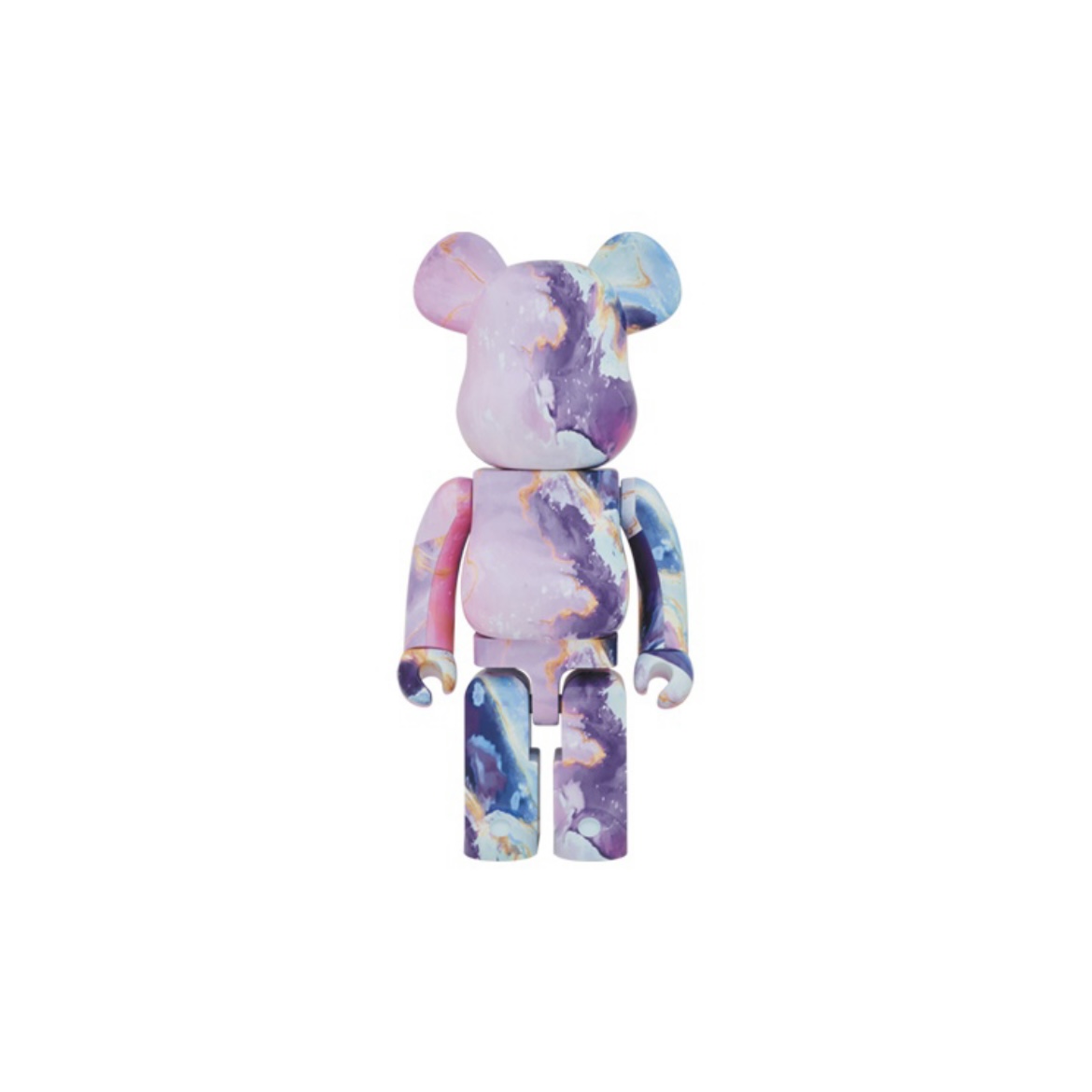 Bearbrick 积木熊星云大理石1000%