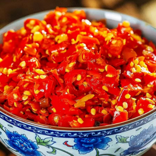 kuaimoting/筷莫停辣椒酱纯手工老坛剁辣椒500克
