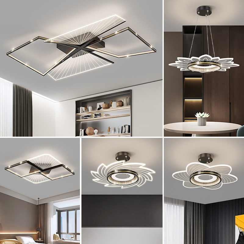 智能客厅大灯吸顶灯轻奢2021年新款北欧现代大厅大气简约家用房间