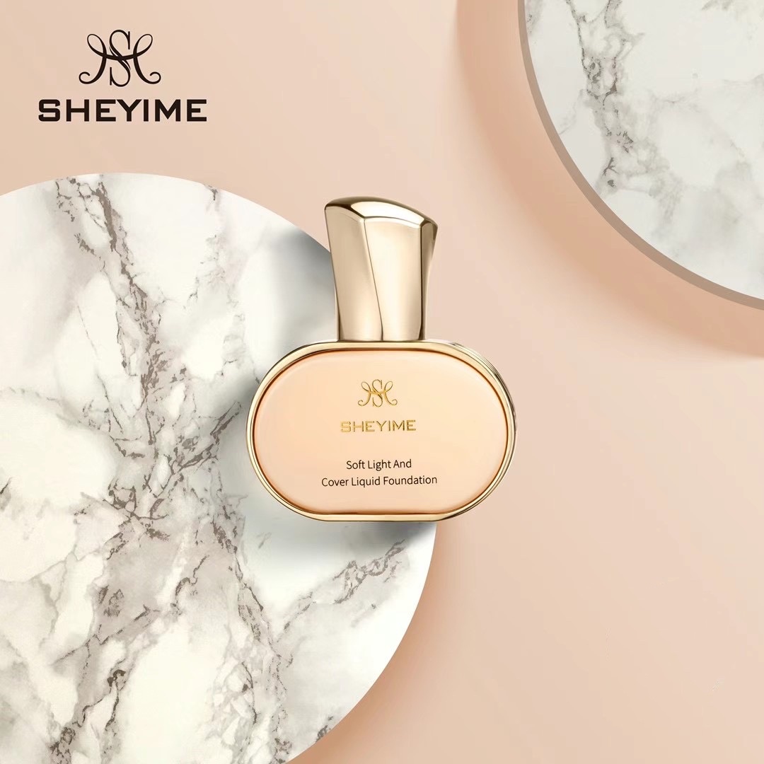 SHEYIME柔光遮瑕粉底液 新款