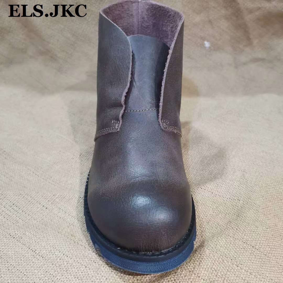 ELS.JKC品牌复古女款马丁靴