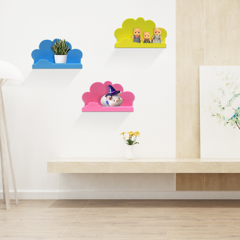 磁性云朵造型置物架黑板白板多功能吸附贴墙上免钉免胶墙面创意