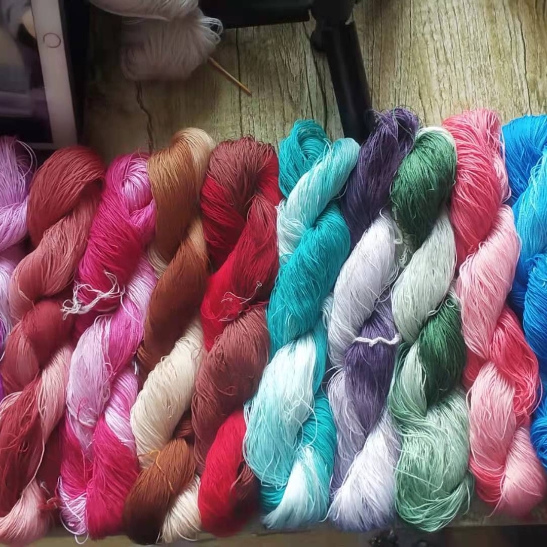 时尚手编亚麻蕾丝线