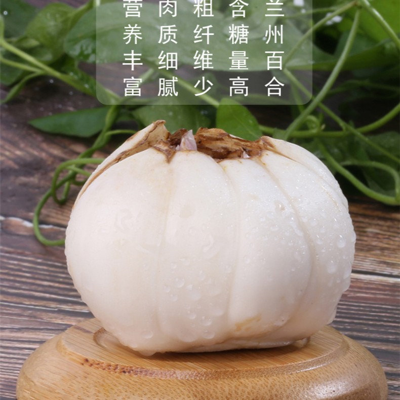 【百合哥】正宗兰州新鲜甜百合 顺丰包邮 真空包装 四种规格1-5斤装