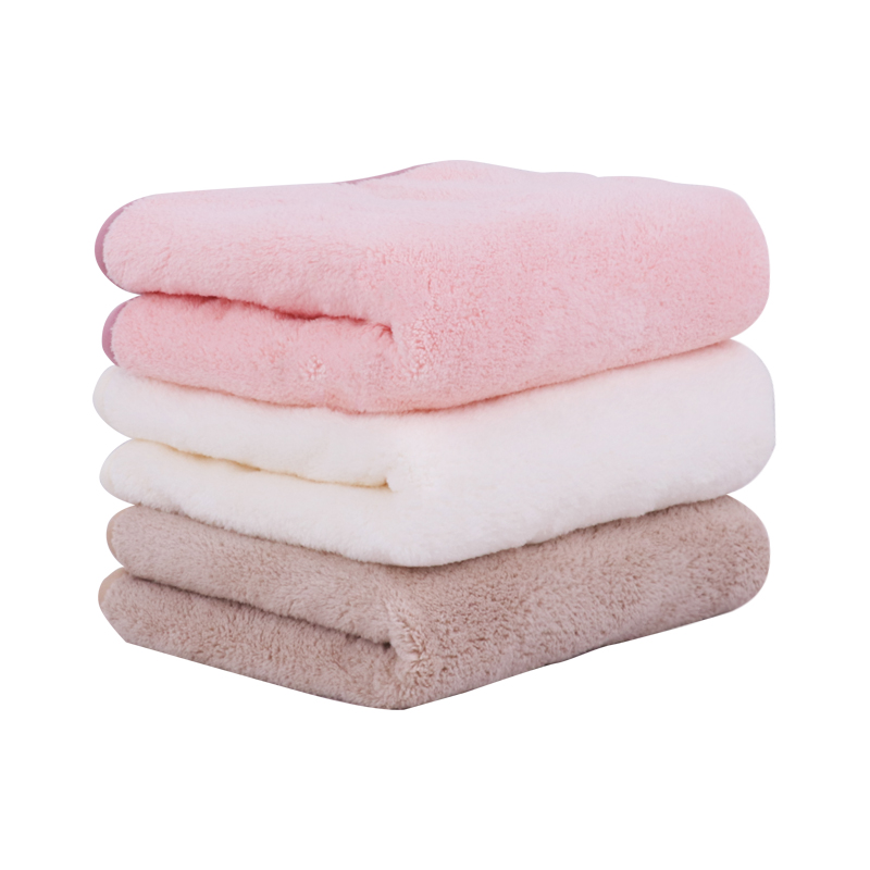 【福缘爱家居】happy life 超柔小毛巾擦手巾30X60cm 量贩装3条吸水