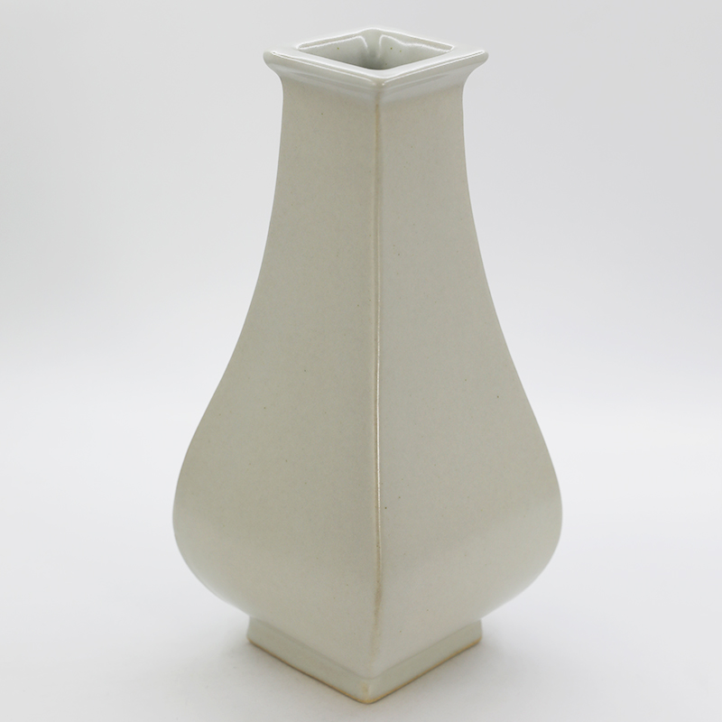 惊【孤品】艺术家雷杰 手作梅青君  花瓶摆件手作陶瓷艺术品2391
