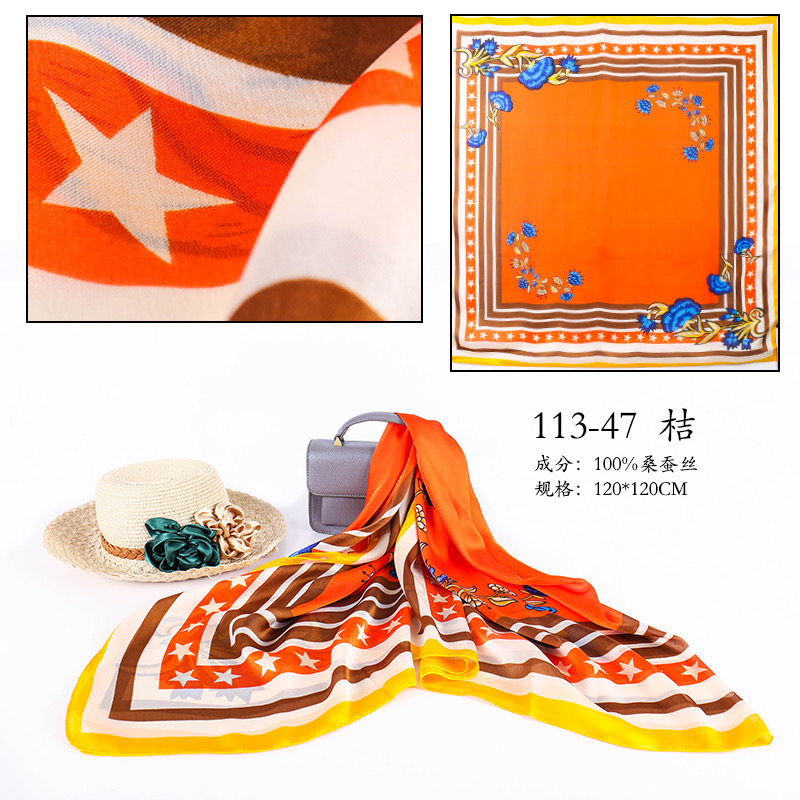 时尚单品搭配 丝巾秋季新款