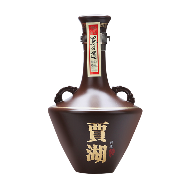 贾湖贾湖东方道50度问道500ml礼盒装纯粮食酿造白酒白酒50%vol500