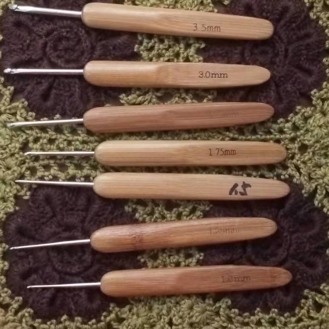 国产竹柄钩针角度好速度快