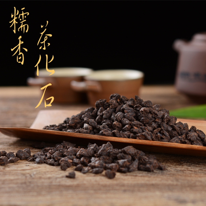 2012年糯香普洱茶熟茶化石散装老茶头散茶碎银子500g