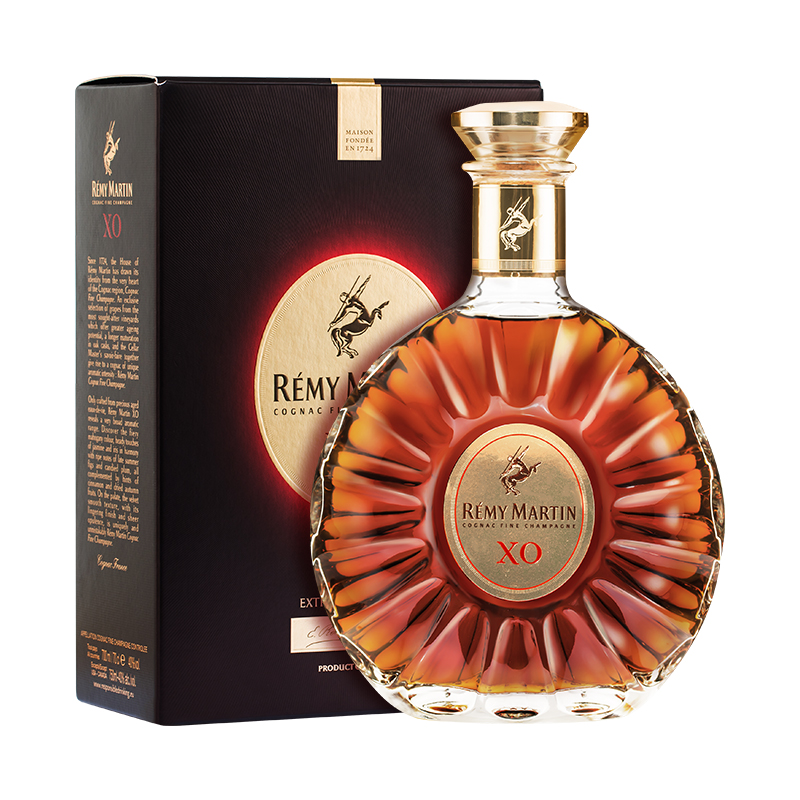 法国进口 人头马XO优质干邑白兰地700ml