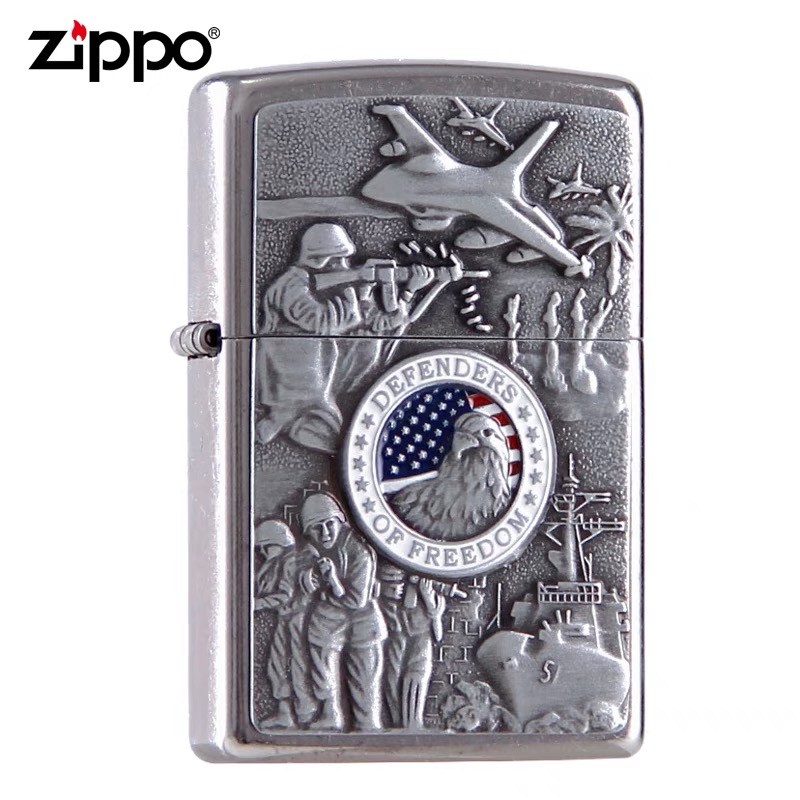 ZIPPO/之宝打火机美国  24457联合军 美版原版 MBJ1