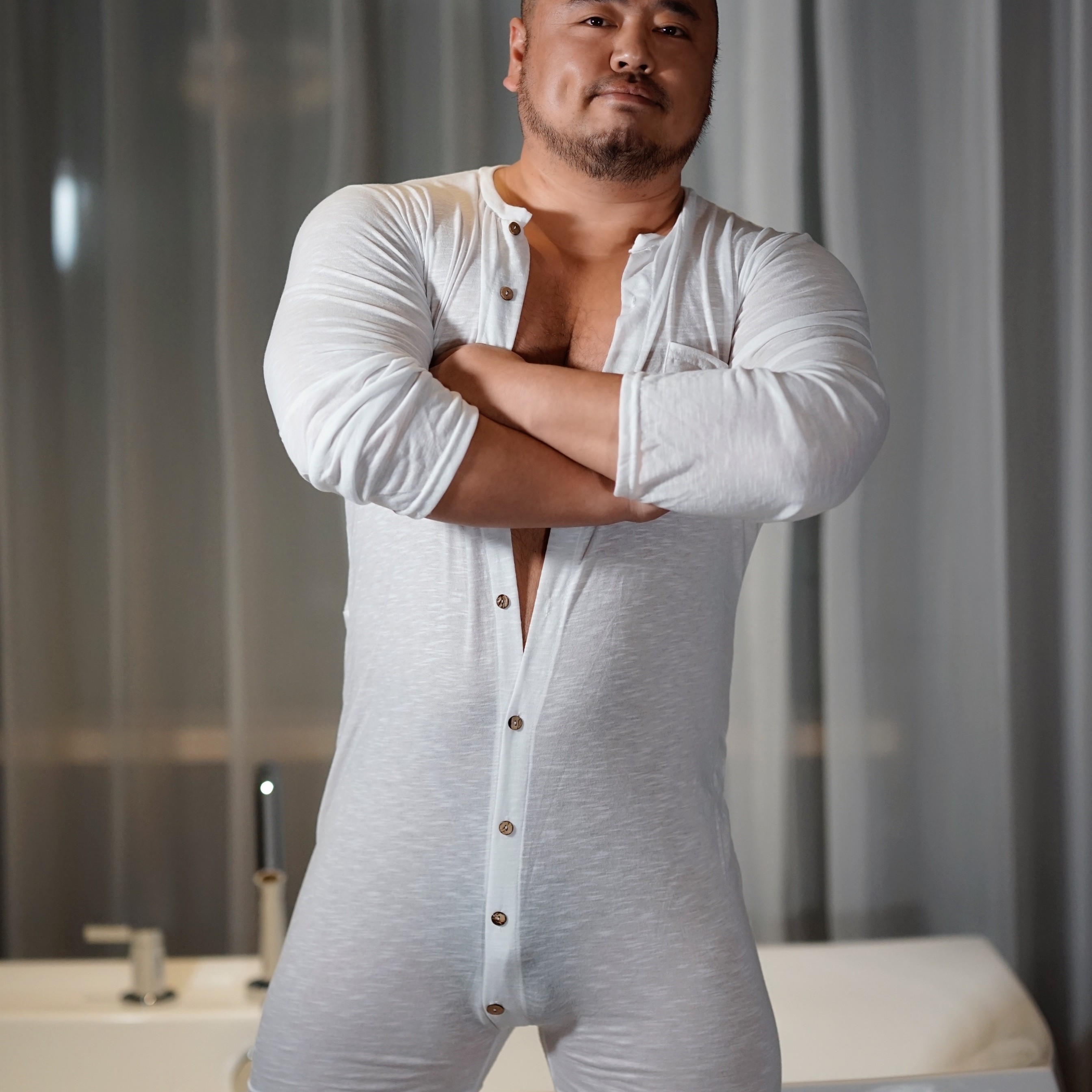 连体衣睡衣家居服纯色性感欧美短款