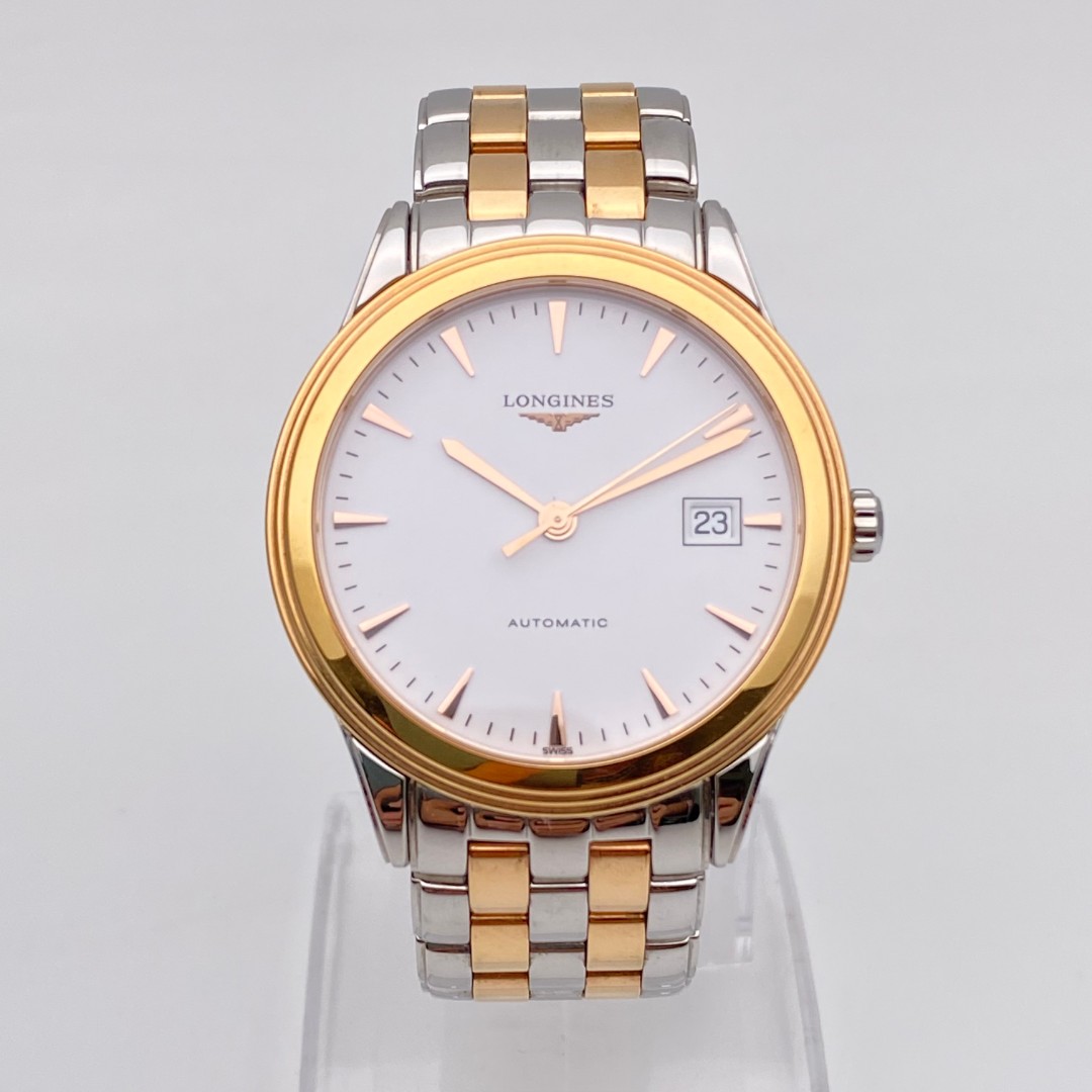 95新 Longines/浪琴 军旗系列974男表/表盘直径38.5/