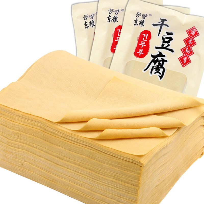 【东粮】东北特产干豆腐千张 500克*3袋