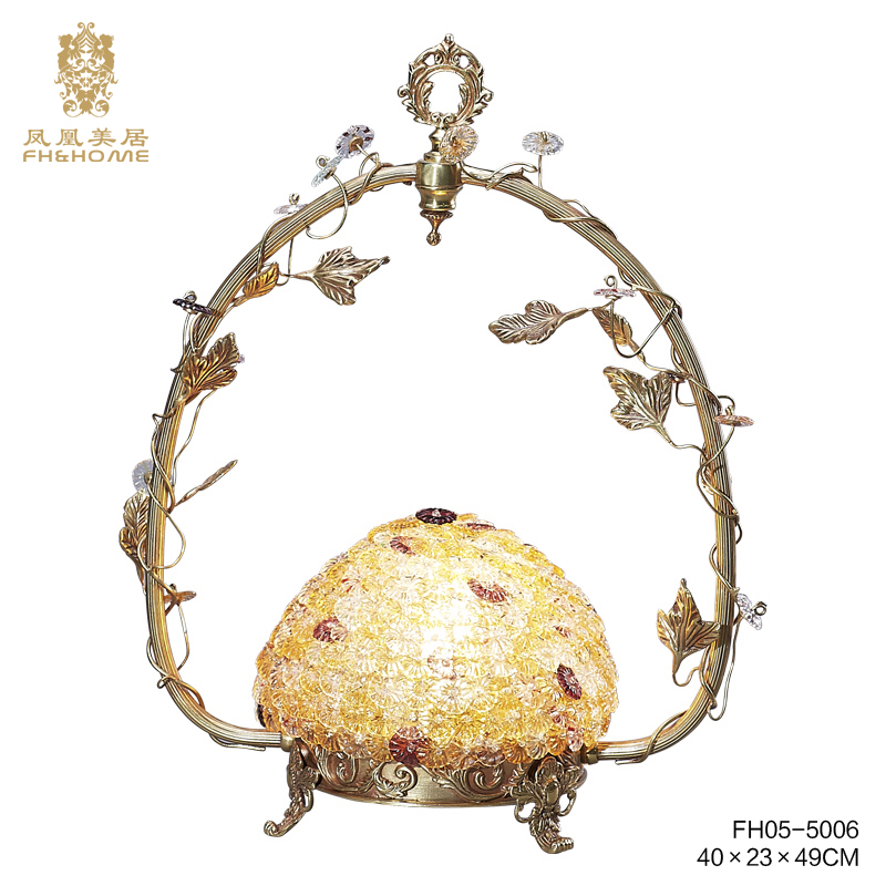 FH&HOME/凤凰美居欧式高档创意客厅卧室梳妆台氛围灯台灯造型摆件