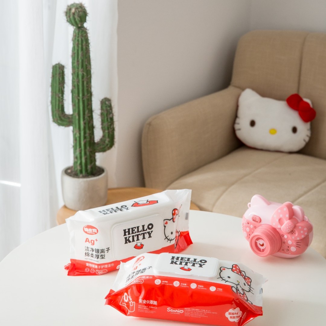 宠物狗狗清洁湿巾猫咪专用湿巾擦屁股擦身擦脚淡化泪痕用品6310