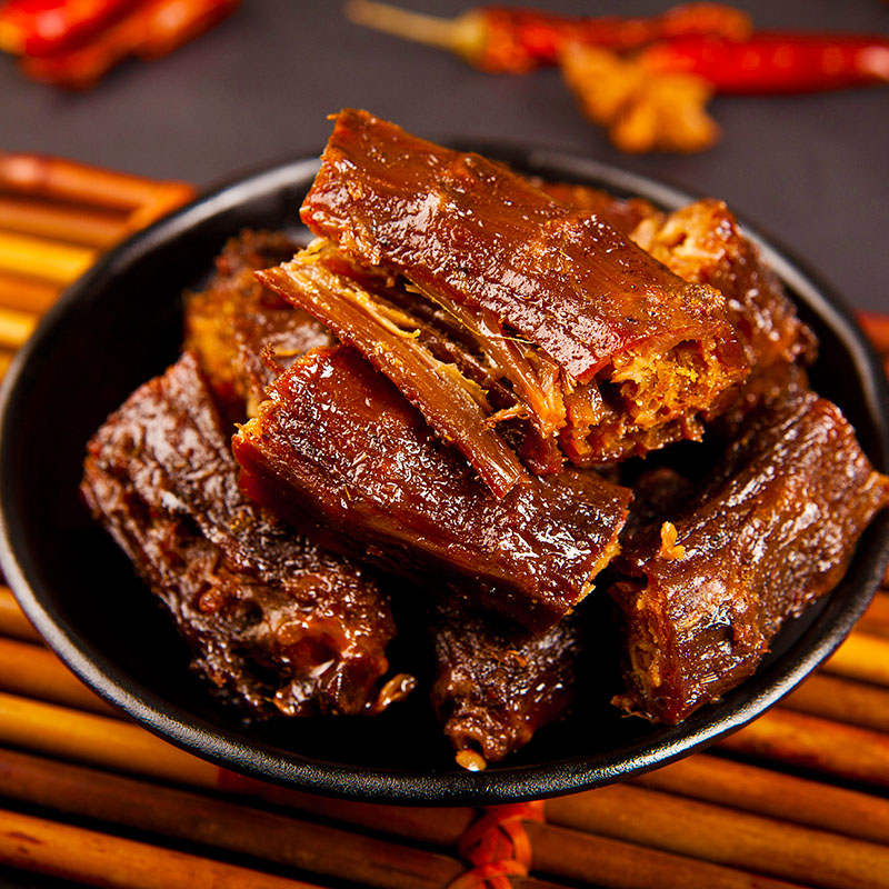 杨矮子手撕酱鸭脖108g 湖南特产安乡杨矮子休闲鸭肉零食熟食小吃