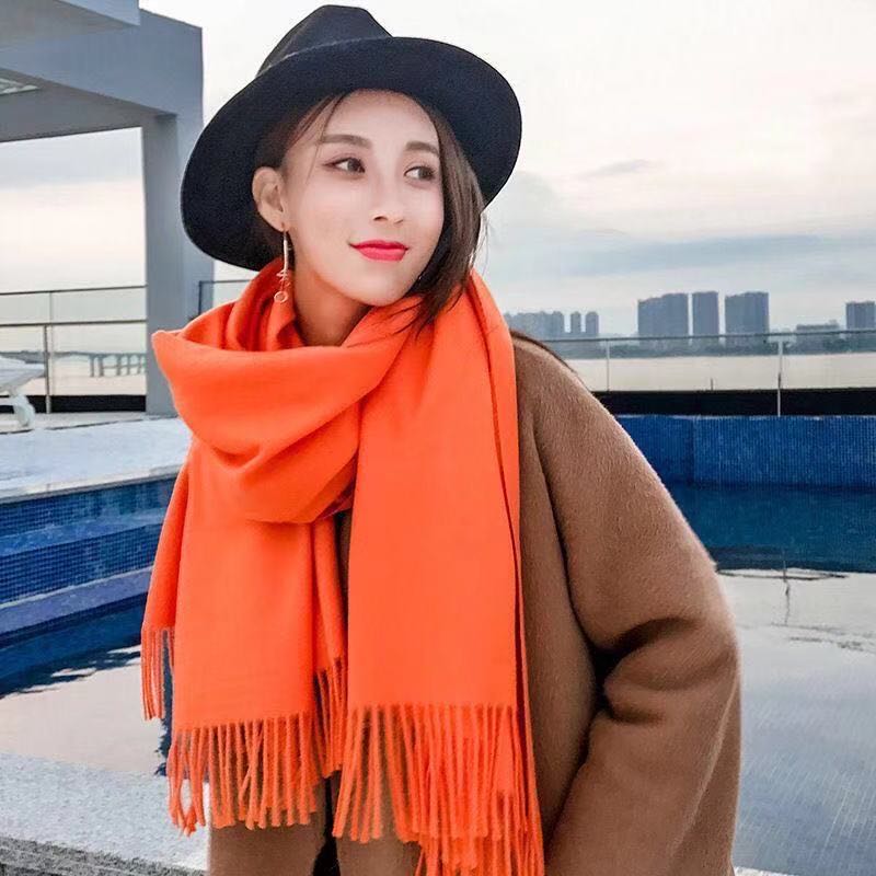 围巾8188款【多彩多色】红色围巾