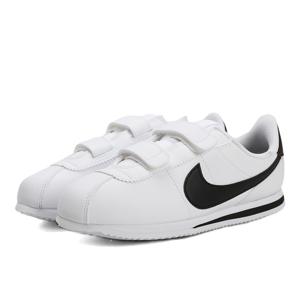 Nike耐克新款中童CORTEZ BASIC  (PSV)黑白阿甘休闲鞋 904767-102