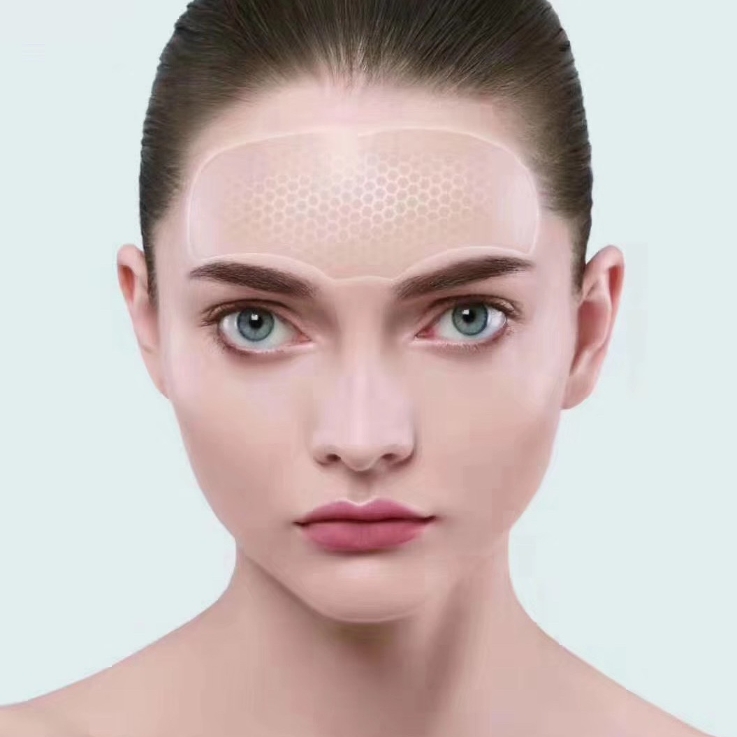 【魔贴世家】凝水微晶矩阵弹力纤维抬头纹提拉手工新手无痕组合全脸