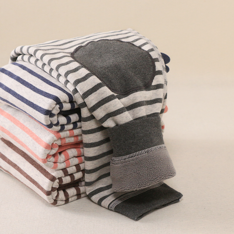 儿童保暖裤校服神裤秋裤加绒加厚内穿男女童打底裤棉毛裤中性 821