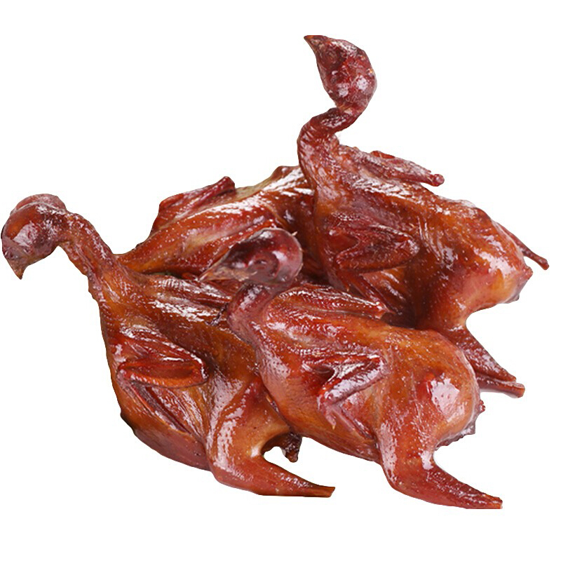 四川农家腊鹌鹑柏树烟熏休闲聚餐5只起拍 约300g 1袋内含5只