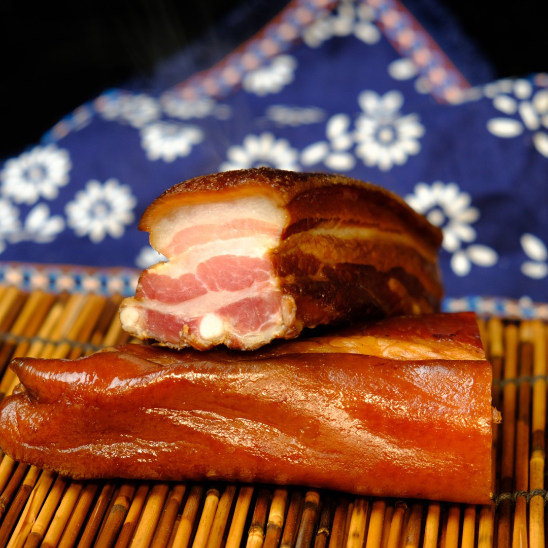 湘西农家腊五花肉土猪精选五层五花肉500g【湘西特产】腊香湘味